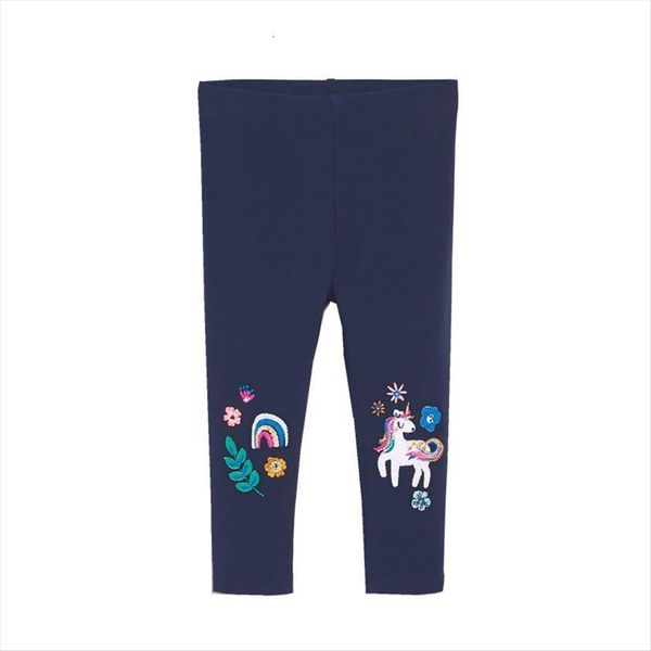 

girls leggings cotton baby trousers unicorn girl pants rainbow leggins kids spring summer legging fille pantalones, Blue