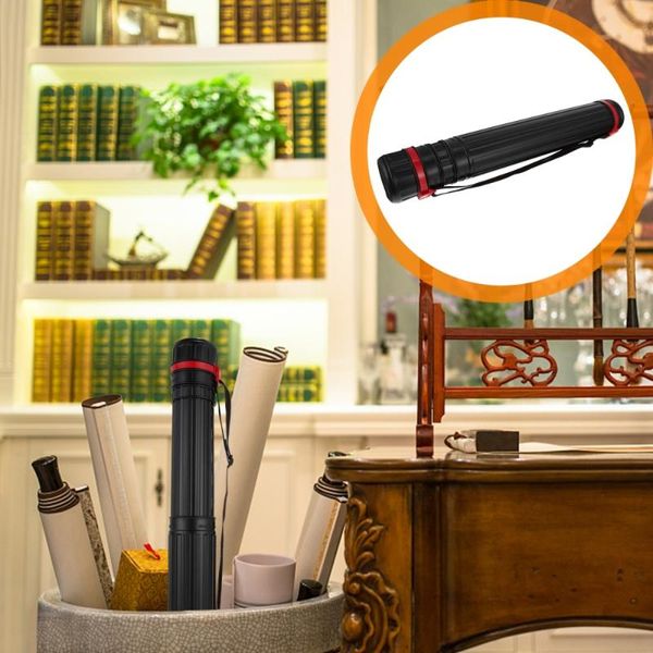 

wall stickers 1pc thick telescoping drafting tube artwork carrying blueprint holder