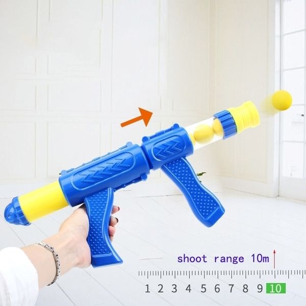 

4144funny air powered safety soft gun hit me hungry shooting duck electronic game target bullet kids toy
