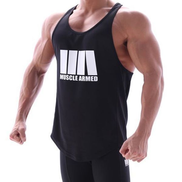 

mens exercise fitness tank gym shirts for men sports running jsf15, White;black