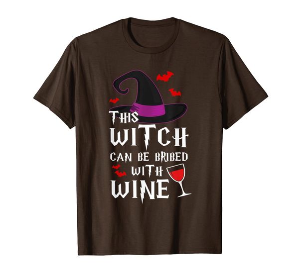 

Funny Woman Love Wine This Witch Can Be Bribed T-Shirt, Mainly pictures