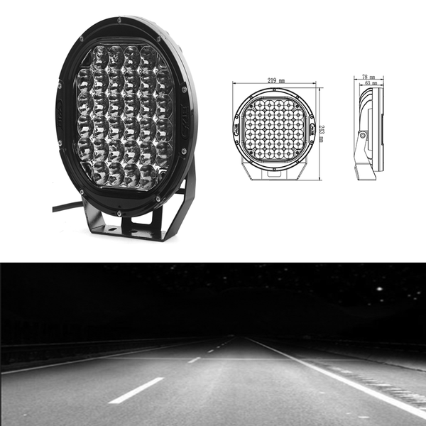 

working light led work 96w round spot offroad 6000k 4500lm super bright daylight white lamp for car truck suv boat