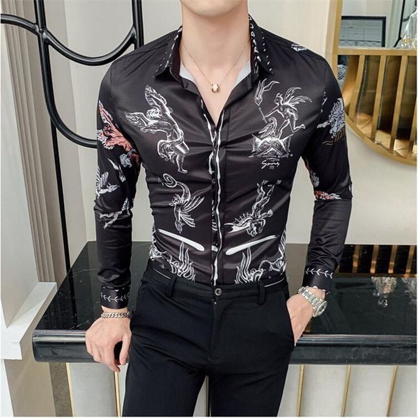 

men's casual shirts shirt regular cotton men long sleeve breathable office dress, White;black
