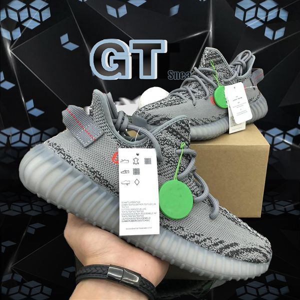 

Top Quality Beluga2.0 Mens Running Shoes trainers Yecheil Cloud White Earth Static Black Reflective Cinder Sports Men Women Sneakers US#4-13