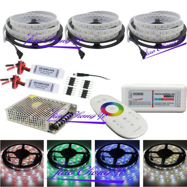 

strips 5-25m rgbw led strip light ip67 +2.4g controller ++ power