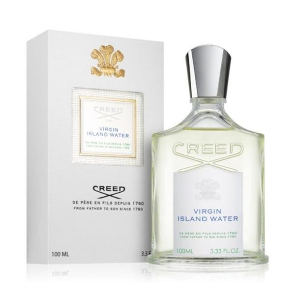 

high fragrance creed virgin island water perfume for men cologne spray good smell long lasting 100ml with box