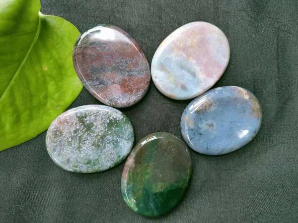 

decorative objects & figurines 5pcs natural chakra tumbled stone quartz crystal pocket thumb palm stones reiki healing meditation or as worr