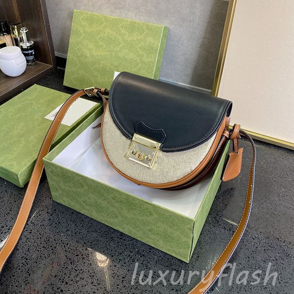 

latest ladies saddle bag cowhide messenger bags key pendant fashion temperament 2021 classic designers luxurys shoulder purse