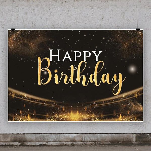 

party decoration happy birthday backdrop banner background cloth po props ballon