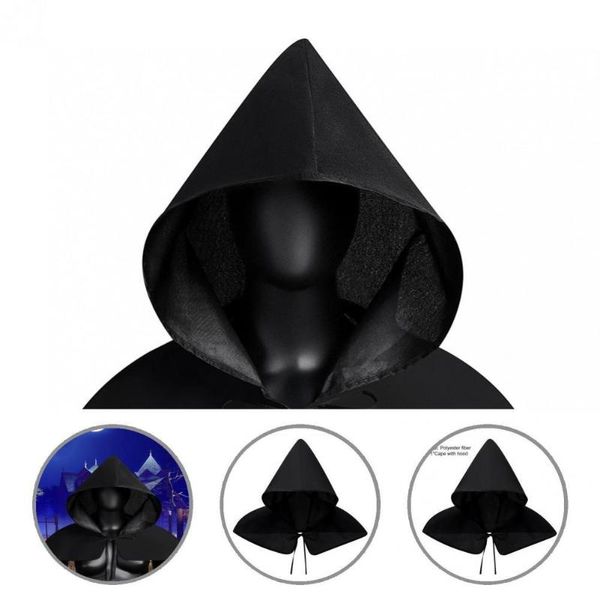 

party hats hooded cloak creative mysterious retro cowl hat cosplay vintage for show