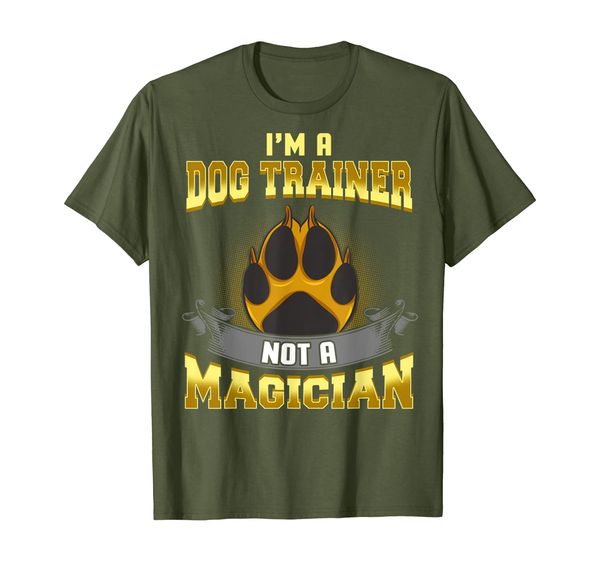 

i'm a dog trainer shirt funny dogs training owner lover gift, White;black