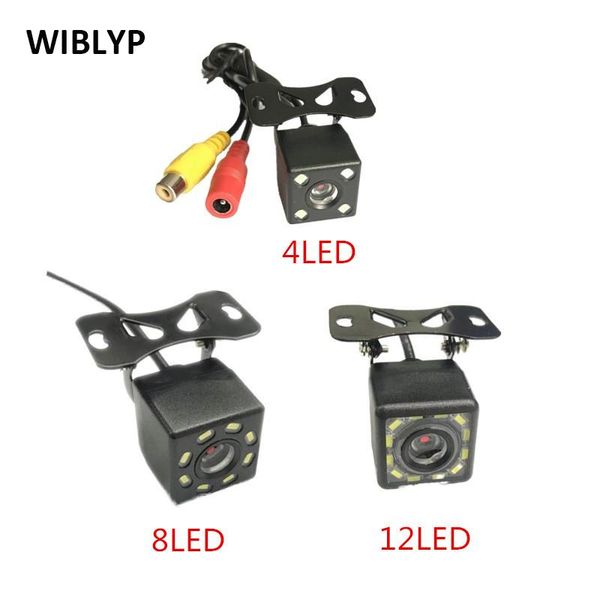 

car rear view cameras& parking sensors camera universal ultra hd 4 8 12 led night vision waterproof 170Â° wide angle backup reverse