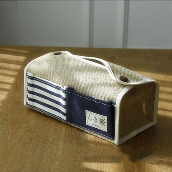 

storage boxes & bins cotton and jute multifunctional box tissue