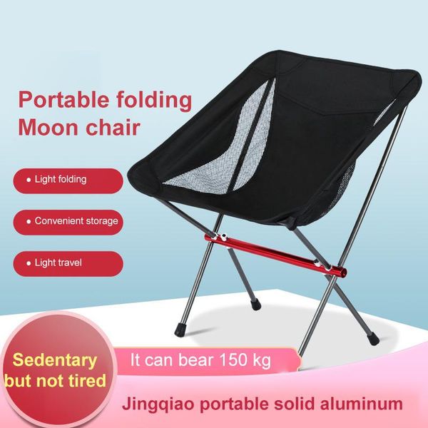 

camp furniture outdoor camping portable chair lightweight backpacking foldable seat for fishing festival picnic bbq high durability