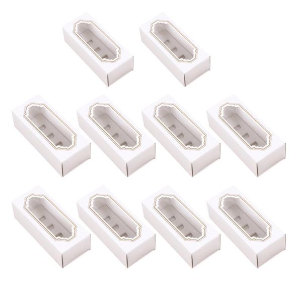 

gift wrap 10pcs bake box packaging boxpaper packing wrapping macaroon