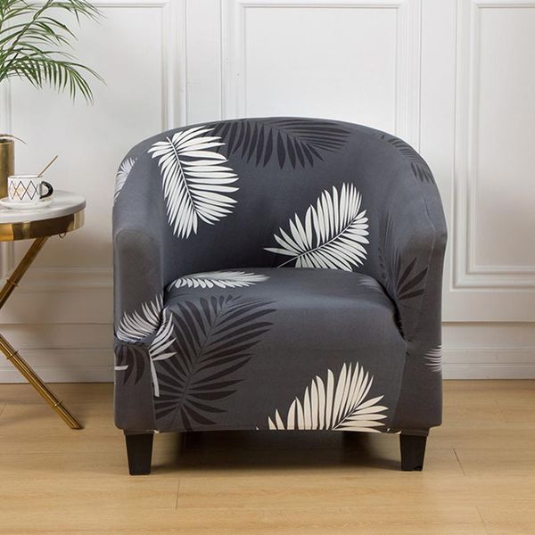 

chair covers floral printed elastic club tub cover stretch armchair sofa for living room couch furniture protector