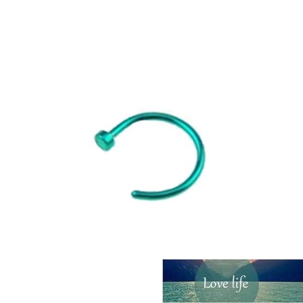 

1pcs u shaped fake nose ring hoop septum rings stainless steel nose piercing fake piercing oreja pircing jewelry factory price expert design, Silver