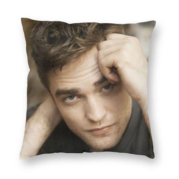 

cushion/decorative pillow fashion robert pattinson throw cover decoration custom cushion 45x45 pillowcover for living room
