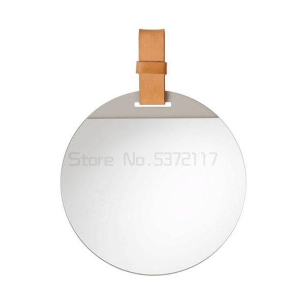 

mirrors nordic make-up mirror wall hanging round porch household bedroom decoration