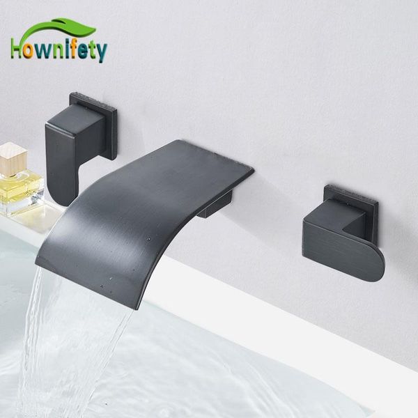 

bathroom sink faucets wall mount basin three hole faucet modern cold switch orb chrome brushed nickel polished waterfall water