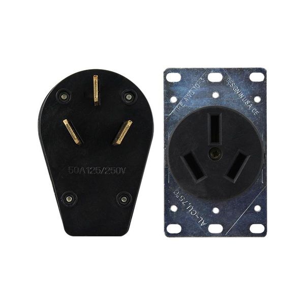 

smart power plugs american standard plug 250v 50a 10-50p and 10-50r socket