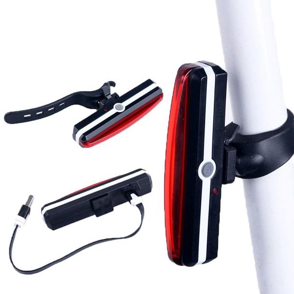 

bike lights bicycle light rechargeable front tail rear bright led for
