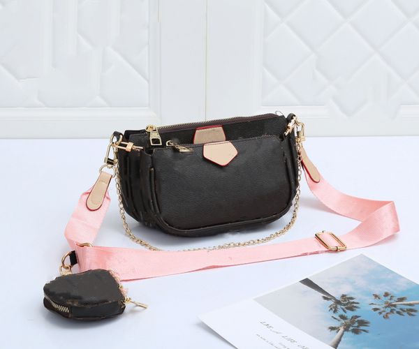 

selling dinner bag one-shoulder design fashion three-piece set for shopping