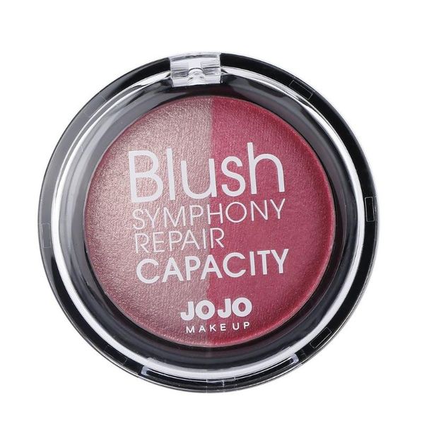 

blush shinning dual-color baked makeup cosmetic natural girls women blusher powder palette charming cheek color face