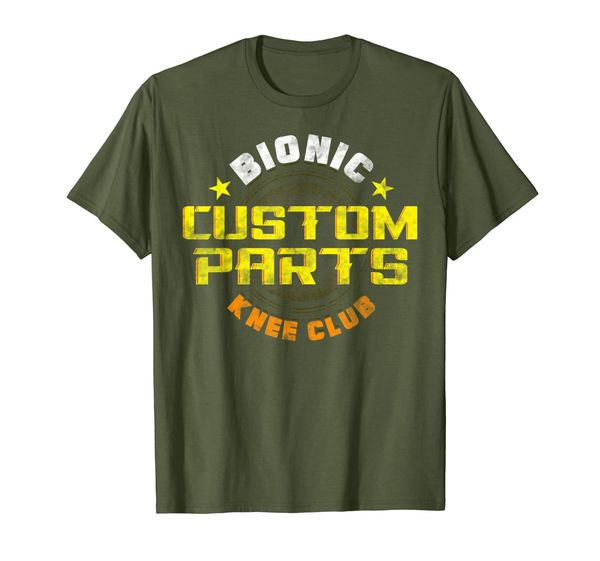 

Bionic Custom Parts Knee Club Remplacement Surgery T-Shirt, Mainly pictures