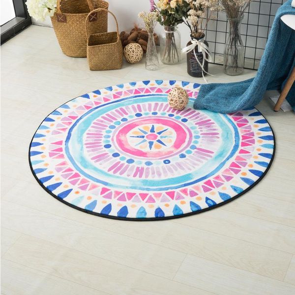 

carpets geometry pattern carpet for living room plush floor yoga rug round bedroom mats non-slip wear-resistant entrance doormat