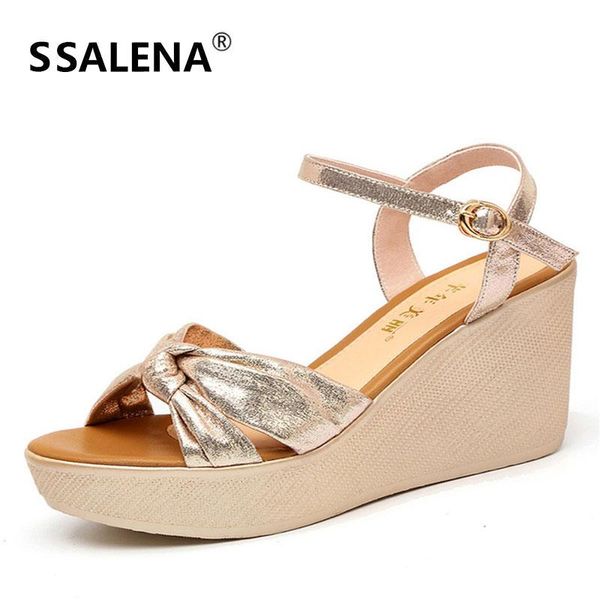 

women wedges loop fashion sandals female open toe summer sweet shoes classic ankle strap wedding 60327, Black