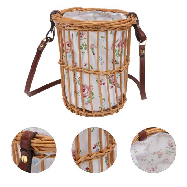 

storage baskets 1pc decorative basket practical flower holder household