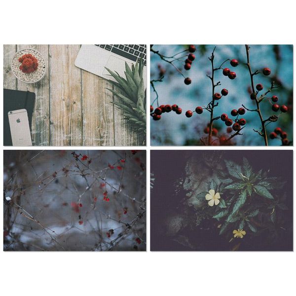 

fuwatacchi nordic placemat fashion pvc tableware tablemat for dinning table pad waterproof floor bowl mat individuales mats & pads