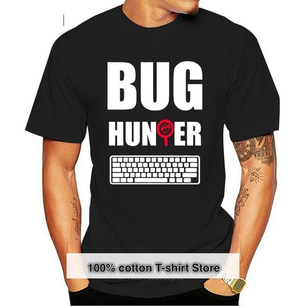 

men's t-shirts camiseta divertida de garantía calidad, probador software, White;black