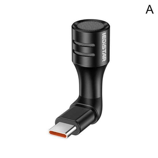 

microphones mini microphone smartphone video cardioid condenser studio mic type-c/3.5mm trrs plug active noise reduction foam windshield