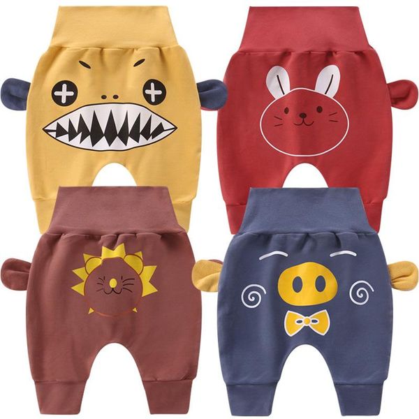 

trousers 2021 winter baby pants boys animal pp born bottoms 0 18 years old, Blue