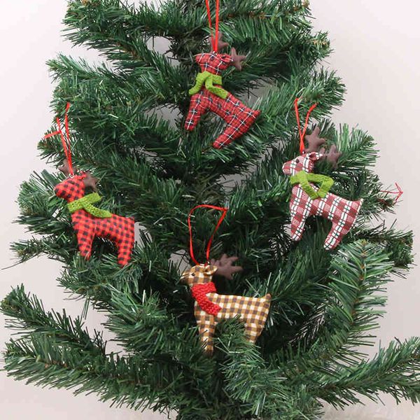 

supplies soft pottery tree package creative decorations new elk christmas pendant