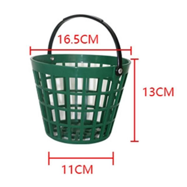 

golf balls ball basket bucket driving range 25/100