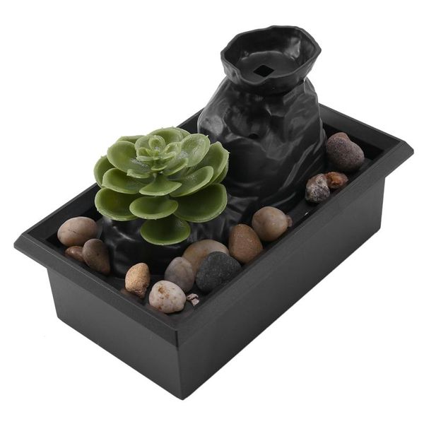 

deskusb water fountain ornament crafts for indoor home office table decoration living room basin garden decorations