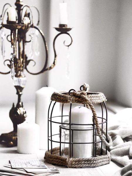 

candle holders vintage european candlestick metal iron modern centerpieces living room candelabra bougeoir home decor bi50ch