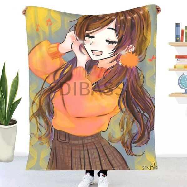 

blankets custom anime art throw blanket 3d printed flannel
