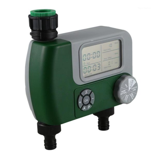 

watering equipments dual interface garden water timer electromagnetic valve home irrigation controller system1