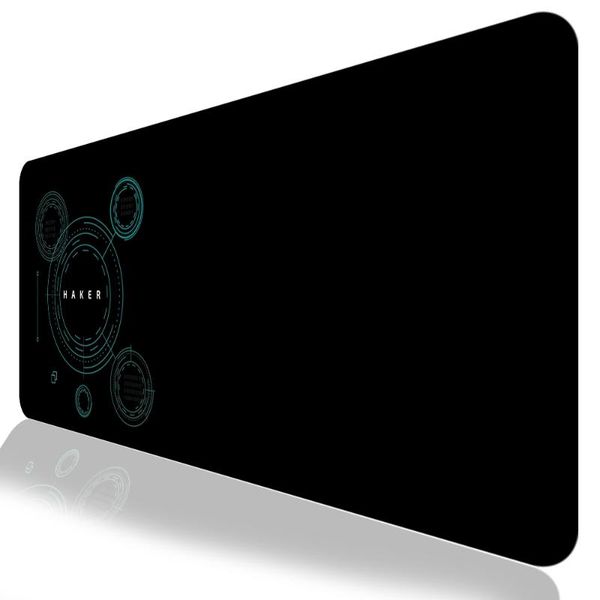 

mouse pads & wrist rests large pad gaming locking stitched edges non-slip gamer surface lapmousepad rubber desk mat