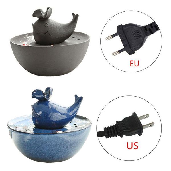 

cat bowls & feeders electric ceramics drinking feeder little fish shape cats dispenser