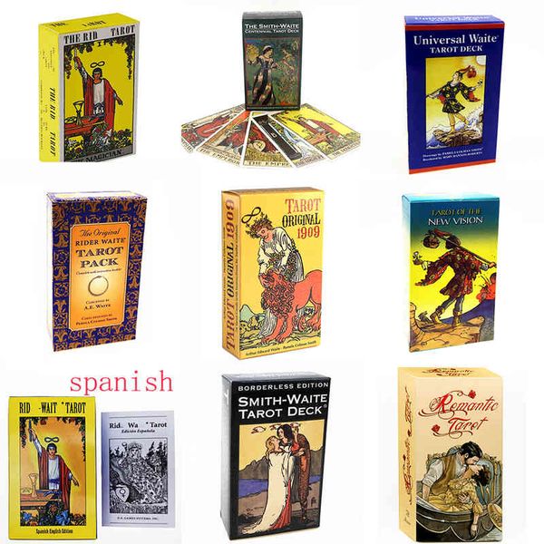 

hay house dixit new original 1909 deck cards english classic 1909 tarot rider cards for divination personal use tarot deck vd4f