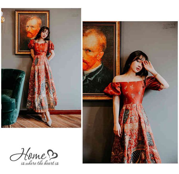 

summer floral printed holiday long boho red women es hollow out vintage short sleeve backless party vestidos, Black;gray