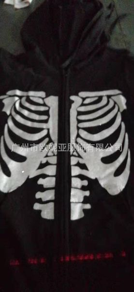 

spring autumn casual sweater print hooded zipper cardigan, Black;brown