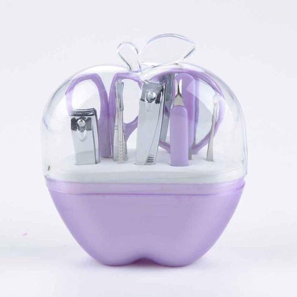 

pcs manicure pedicure set nail clippers cutter trimmer ear pick scissor kit1