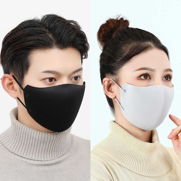 

men's and women's breathable d sponge mask no trace mask anti haze maskhigh quality