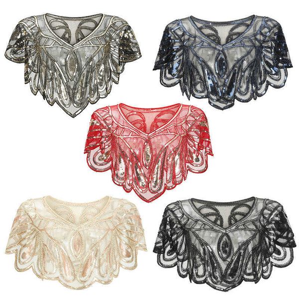 

luxury evening party drs female shawl party sequin 1920 banquet evening, Black